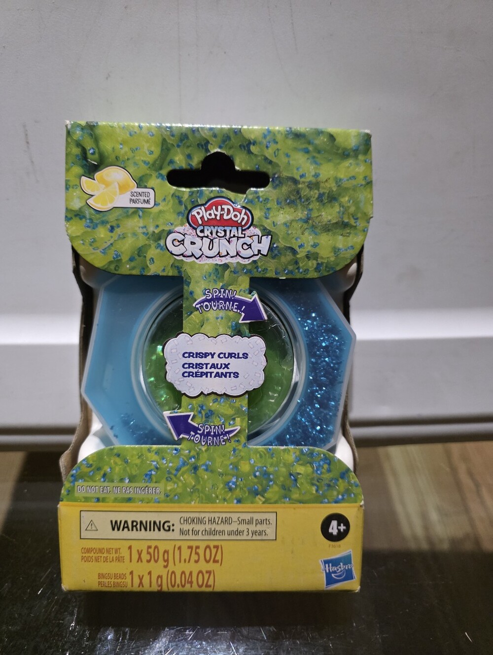 Crystal Crunch Crispy Curls - Green and Blue